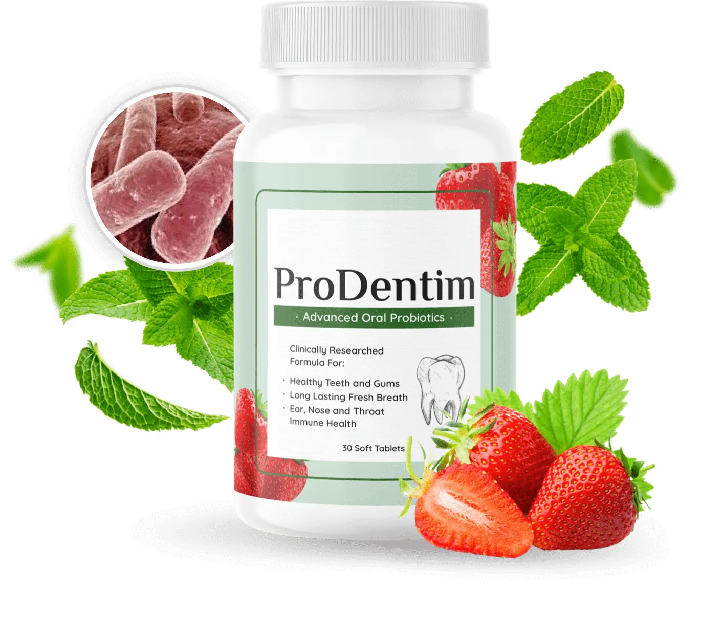 ProDentim probiotic bottle